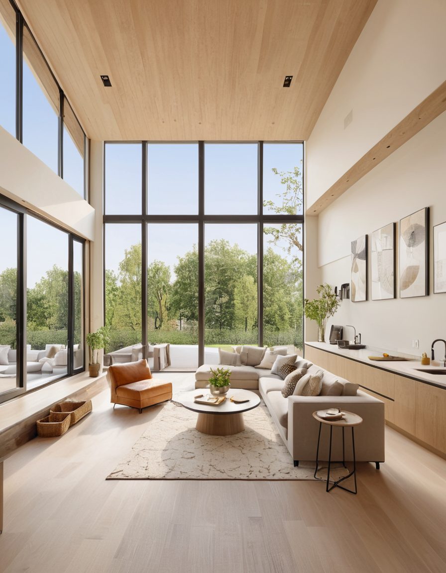 open kitchen living room